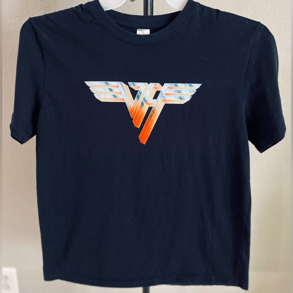 Retro “ Like “ Pre-Owned Van Halen Men’s Band T-shirt Black Size: Large